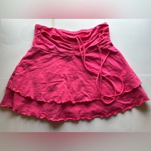 Pink Wild Fable skirt and halter tie tube top